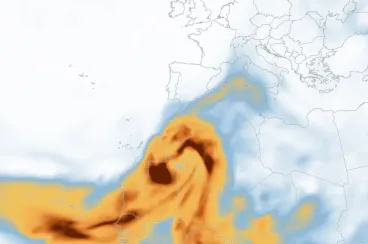Saharan dust from Morocco sweeps across Europe, NASA says