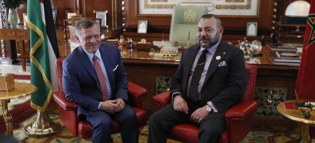 King Mohammed VI and King Abdullah II of Jordan./Ph. DR