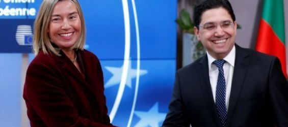 Foreign Minister Nasser Bourita and Federica Mogherini High Representative of the European Union for Foreign Affairs and Security Policy./Ph. DR