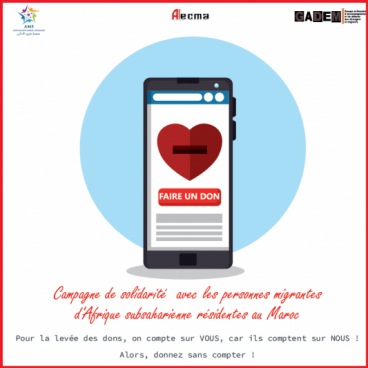 #SolidaritéCovid : Un collectif d’associations marocaines pour venir en aide aux migrants