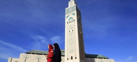 Hassan II mosque in Casablanca, Morocco. / Ph. DR