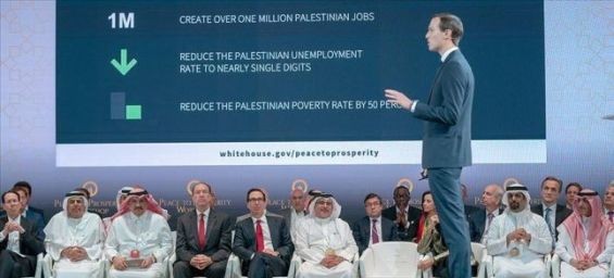 President Donald Trump senior advisor Jared Kushner during the US-led conference in Bahrain. / Ph. DR