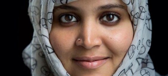 Sahrawi activist Nezha Khalidi. / Ph. DR