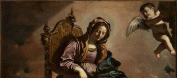 Il Guercino stolen painting./Ph. DR