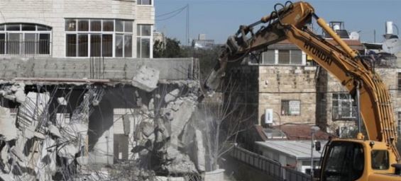 East Jerusalem demolition. / Ph. DR