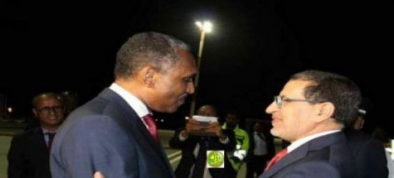 Moroccan Prime Minister Saadeddine El Othmani and his Mauritania counterpart. / Ph. AMI