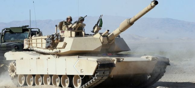 An M1 Abrams Tank./Ph. DR