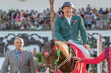 El Ghali Boukaa remporte le Grand prix roi Mohammed VI du concours de saut d'obstacles