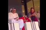 Mondial 2022 : L'ancien émir du Qatar et son épouse encouragent le Maroc [Vidéo]