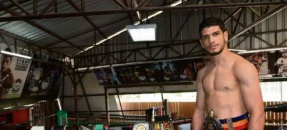 Belgian-Moroccan boxer Youssef Boughanem. / Ph. DR