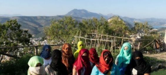 Moroccan seasonal workers in Huelva. / Ph. DR