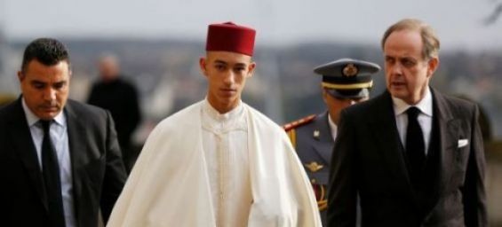 Crown prince Moulay El Hassan in Paris to attend the funeral of French former President Jacques Chirac. / Ph. DR