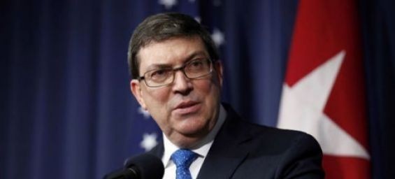 Cuba's Foreign Affairs Minister Bruno Rodríguez Parrilla. / Ph. Alex Brandon- AP