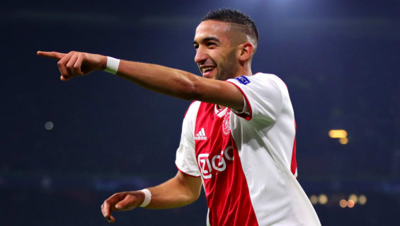 Moroccan-Dutch footballer Hakim Ziyech. / Ph. DR