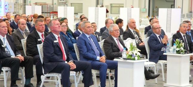 The opening ceremony of Hexcel's new manufacturing facility in Casablanca on the 21st of March./ Ph. Mehdi Moussahim-Yabiladi