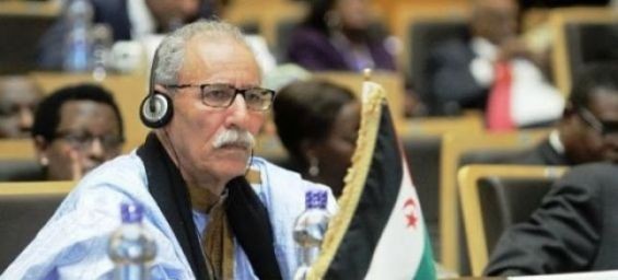 Polisario's head Brahim Ghali. / Ph. DR