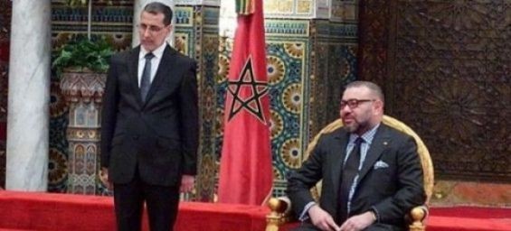 King Mohammed VI and head of the government Saadeddine El Othmani. / Ph. MAP