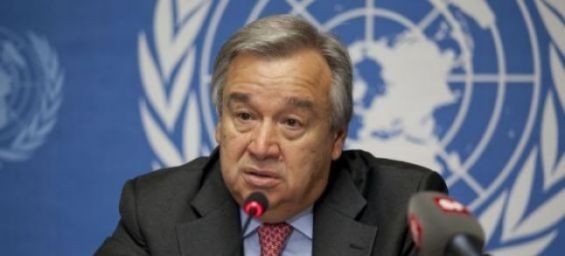 UN Secretary-General Antonio Guterres. / Ph. DR