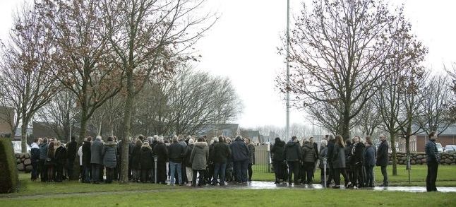 Hundreds of people attended teh funeral of Louisa, a Danish backpacker who was killed in Morocco in a terror attack./Ph. Bo Amstrup/Ritzau Scanpix