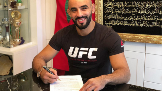 Moroccan-German boxer Ottman Azaitar. / Ph. DR