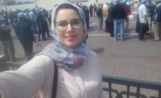 Moroccan journalist Hajar Raissouni. / Ph. DR