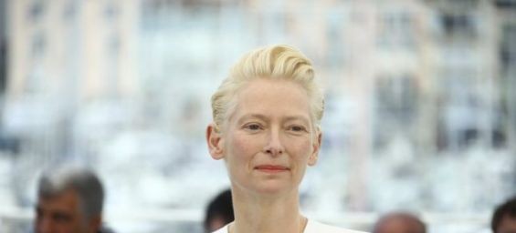 Scottish actress Tilda Swinton. / Ph. DR