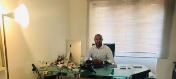 Moroccan-French entrepreneur Rachid Amamou, who lives in Angola. / Ph. DR