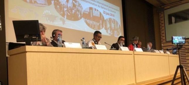 The first meeting of the parliamentary network to support self-determination in Western Sahara was held in Paris, Friday 22nd of June, 2018./Ph. DR