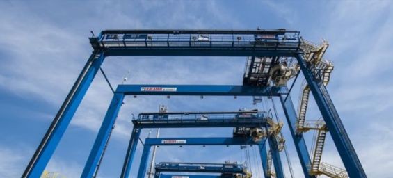 RTG cranes. / Ph. DR