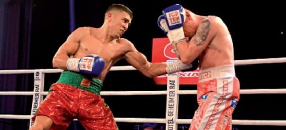 Moroccan boxer Mohamed Rabii. / Ph. DR