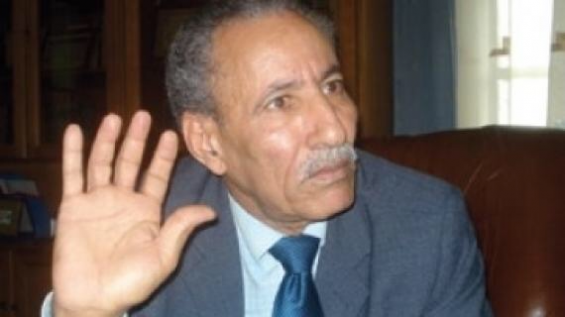 Polisario head Brahim Ghali. / Ph. DR