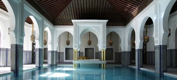 A pool in La Mamounia hotel in Marrakech. / Ph. DR
