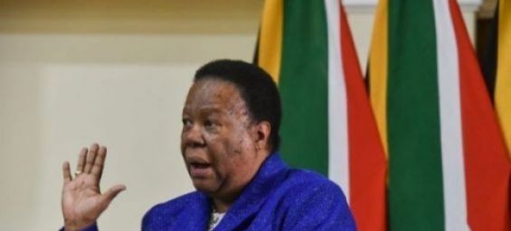 South Africa's Foreign Minister Naledi Pandor. / DR