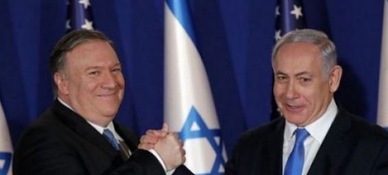 US Secretary of State Mike Pompeo and Israeli Prime Minister Benjamin Netanyahu. / DR
