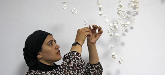 Moroccan artist Safaa Erruas. / DR
