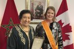 L'ex-ambassadrice du Canada au Maroc décorée du grand cordon du Wissam alaouite