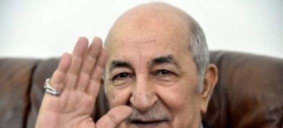 Algeria's Abdelmajid Tebboune. / MAXPPP