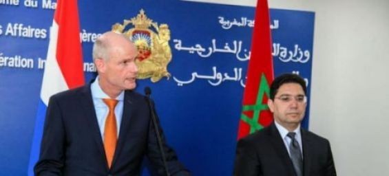Stef Blok, Dutch Foreign Affairs Minister, and his Moroccan counterpart Nasser Bourita. / DR