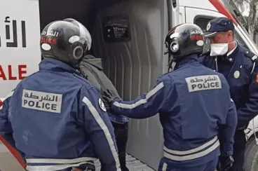 Benguérir : Deux individus interpellés pour outrage à agents, troubles et dégradations 