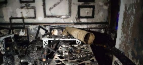 Two people killed after a shisha café caught fire Tuesday night in Tangier. / DR