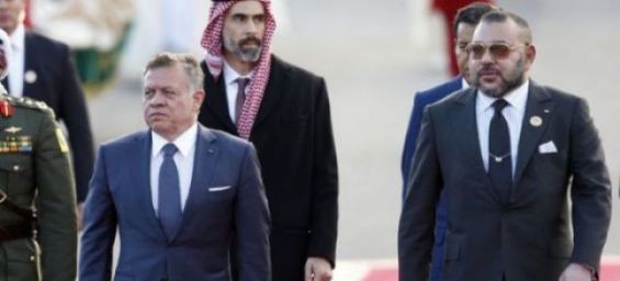 King Abdullah II of Jordan and King Mohammed VI. / DR