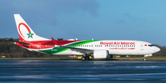 A Royal Air Maroc flight. / DR