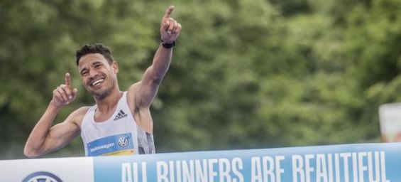 Moroccan marathon runner Al Mahjoub Dazza. / DR