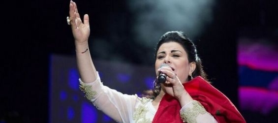 Latifa Raafat, performing as part of Mawazine Festival in Rabat./Ph. DR