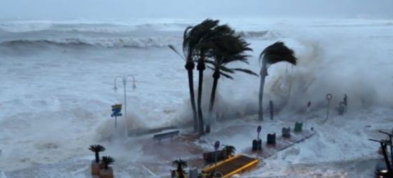 The Gloria storm in Spain. / DR