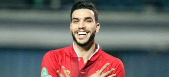 Moroccan footballer Walid Azaro. / DR