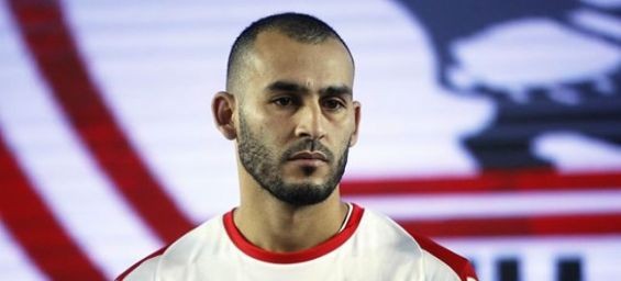 Moroccan footballer Khalid Boutaib. / DR