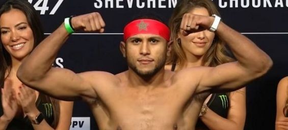 Moroccan fighter Youssef Zalal. / DR
