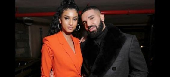 Moroccan-Dutch model Imaan Hammam and Canadian rapper Drake. / DR
