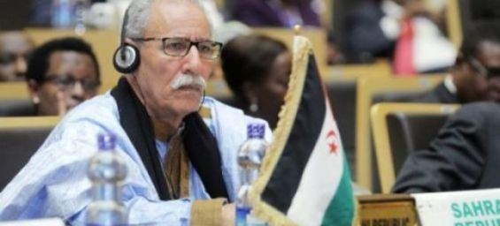 Brahim Ghali at the African Union summit in Addis Ababa. / DR